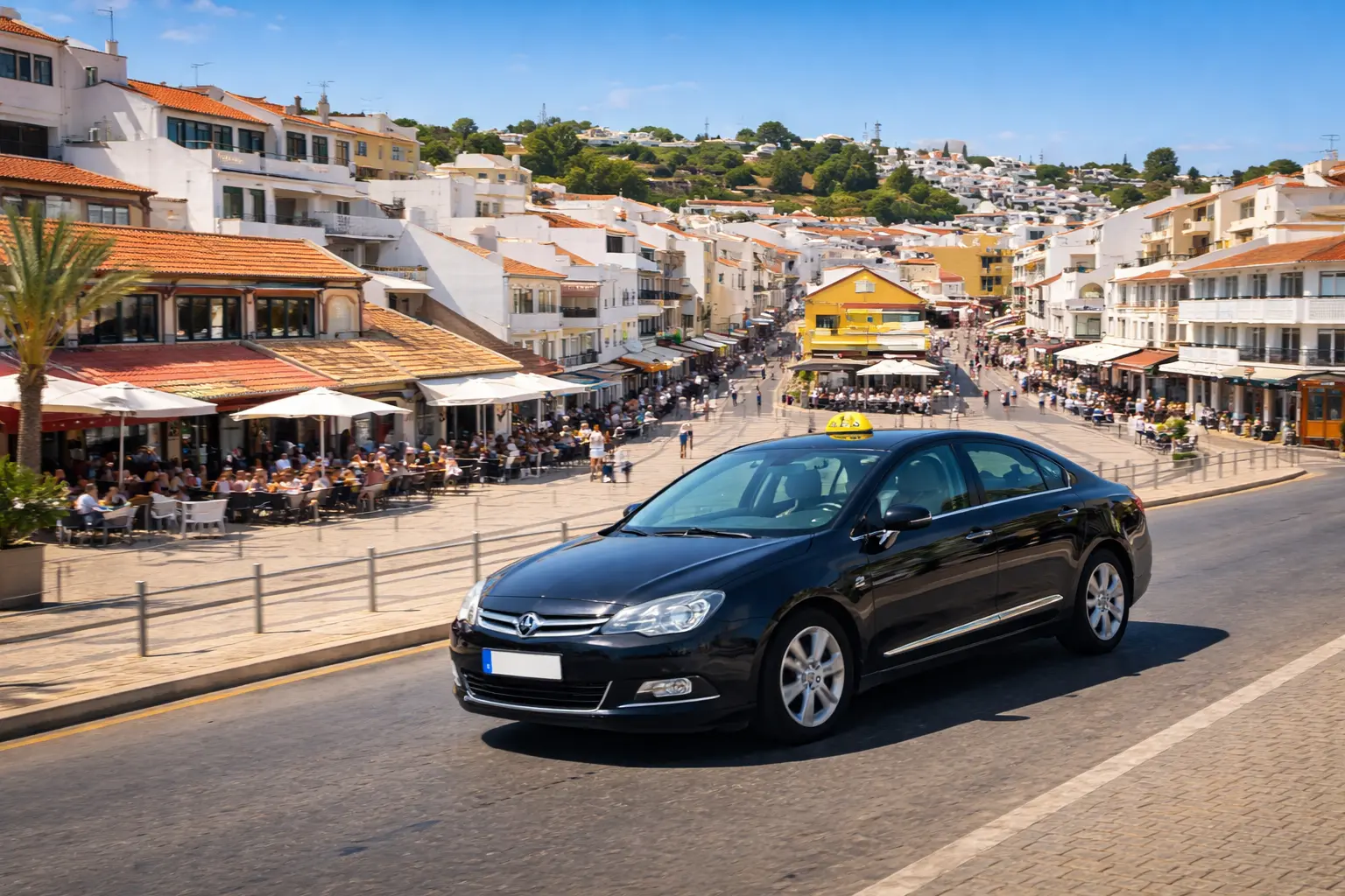 Taxi from Faro to Carvoeiro Algarve